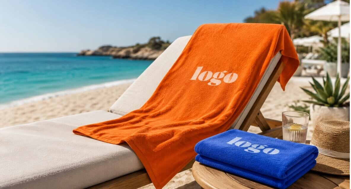 Serviettes de plage personnalisées